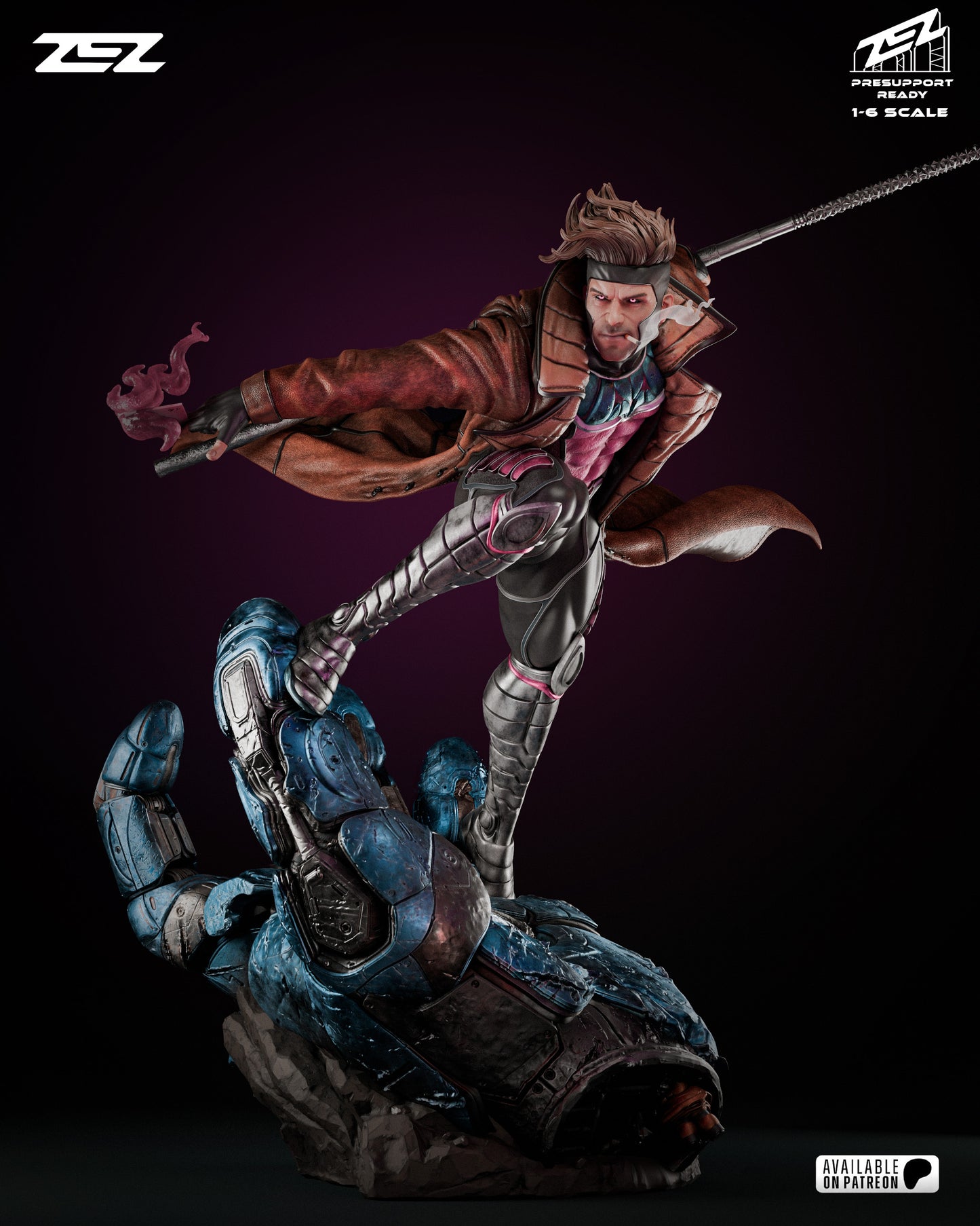 Gambit Statue