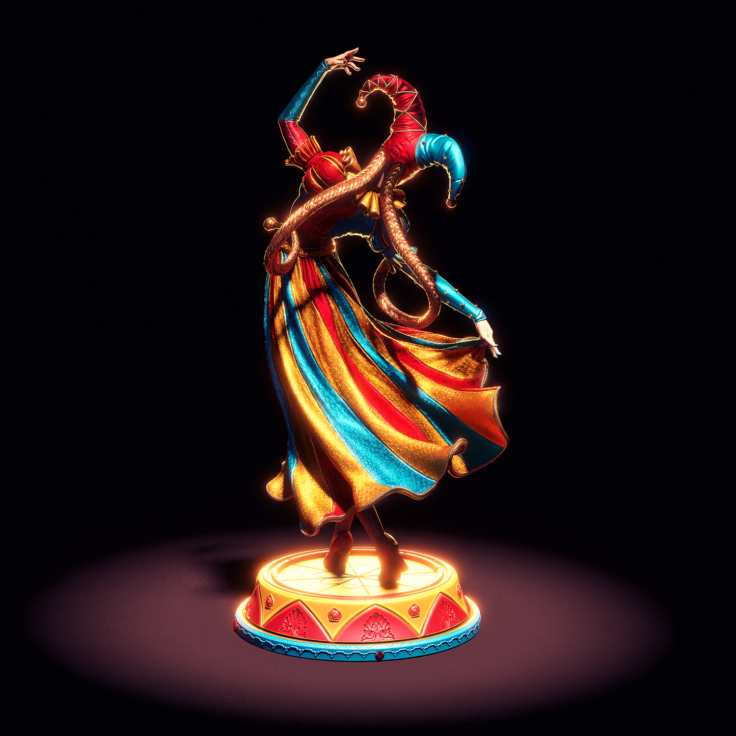 Jester Statue