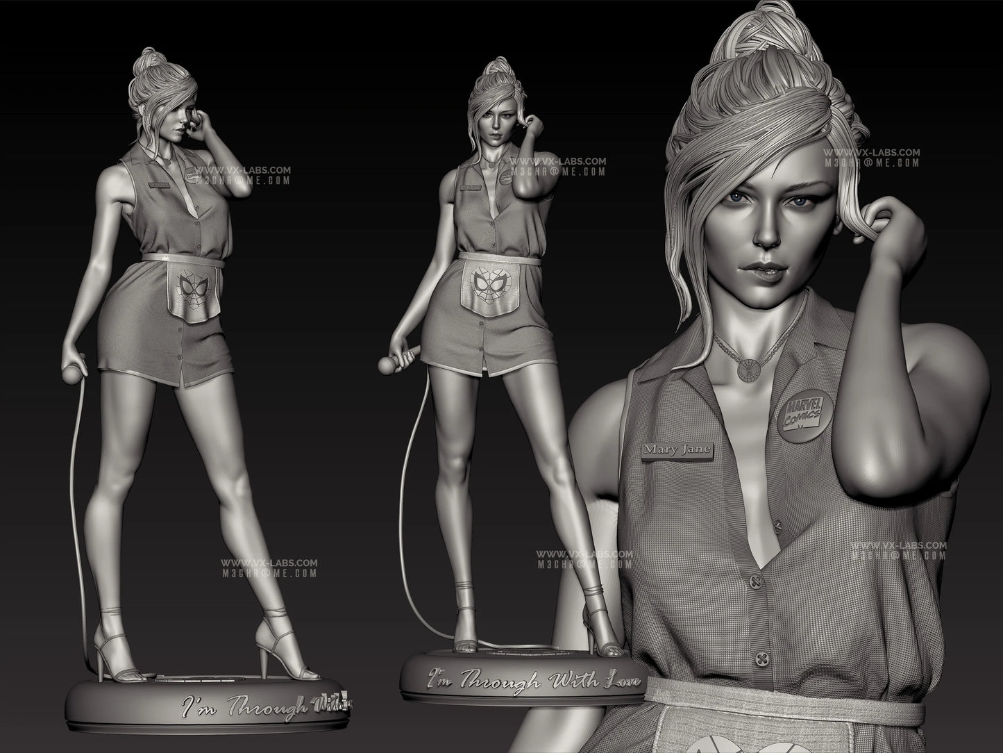 Mary Jane Watson Statue