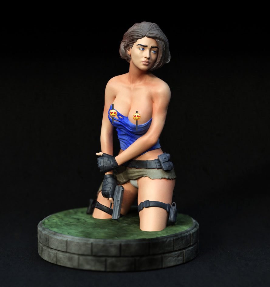 Jill (Resident Evil) Statue 3D-Printed Kit