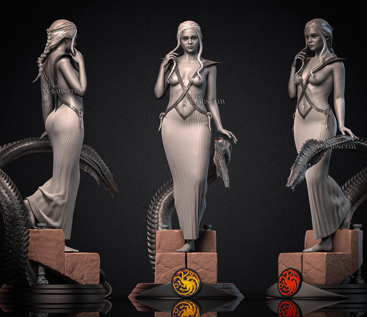 Mother Of Dragons Daenerys Targaryen Statue