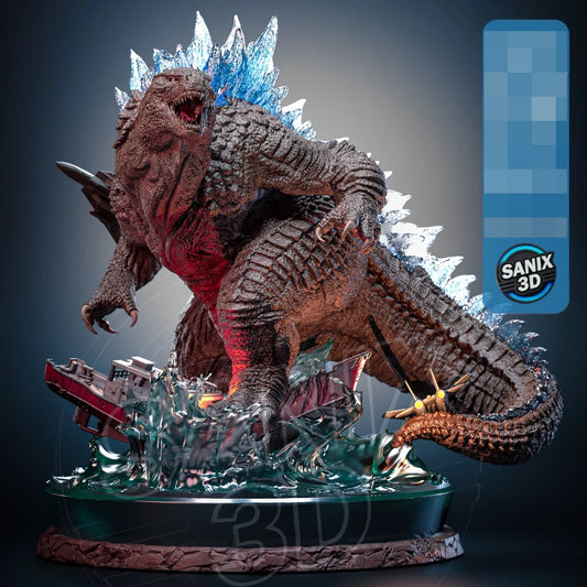 Godzilla Statue 3D-Printed Kit