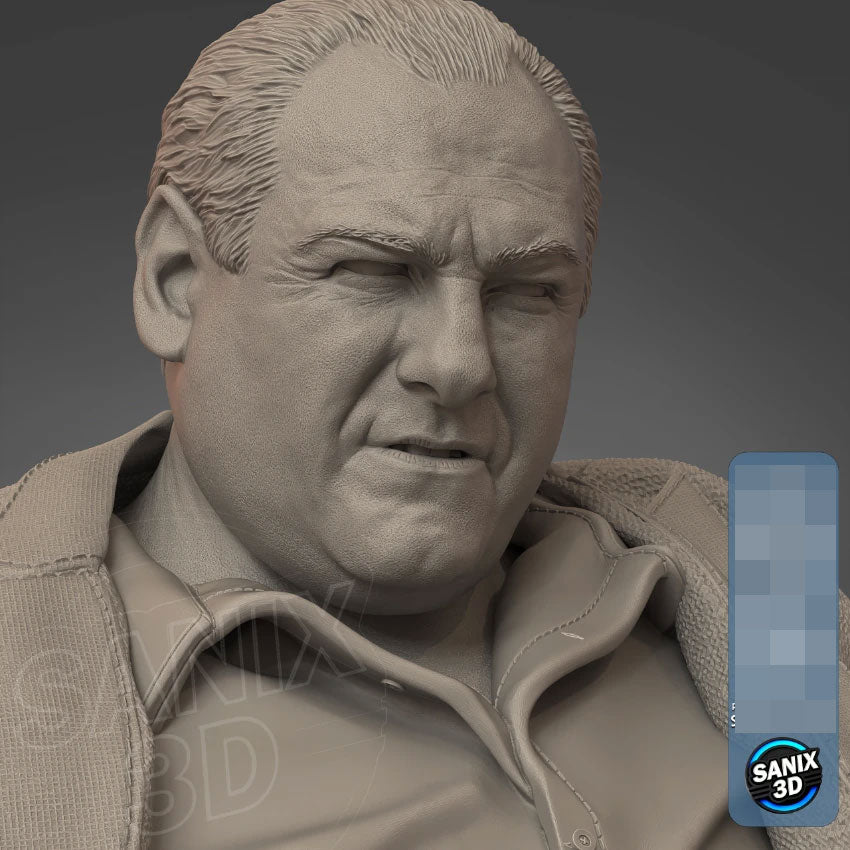 Tony Soprano Statue 3D-Printed Kit