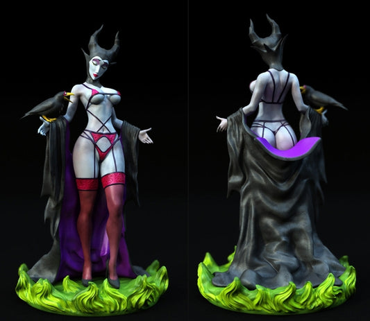 Witch Statue 3D-Printed Kit