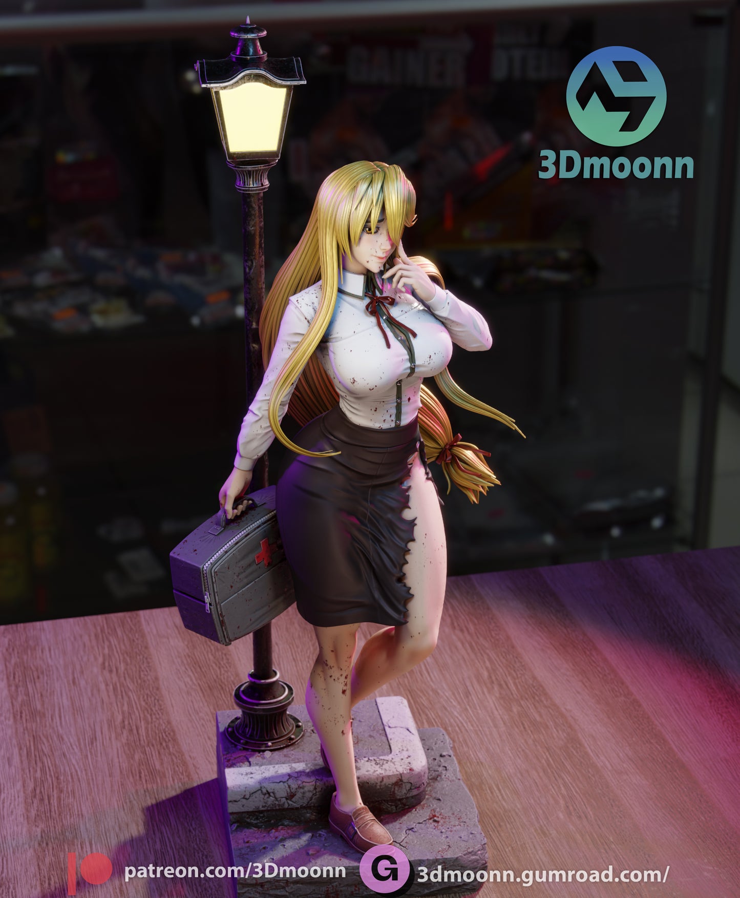Shizuka Marikawa Statue