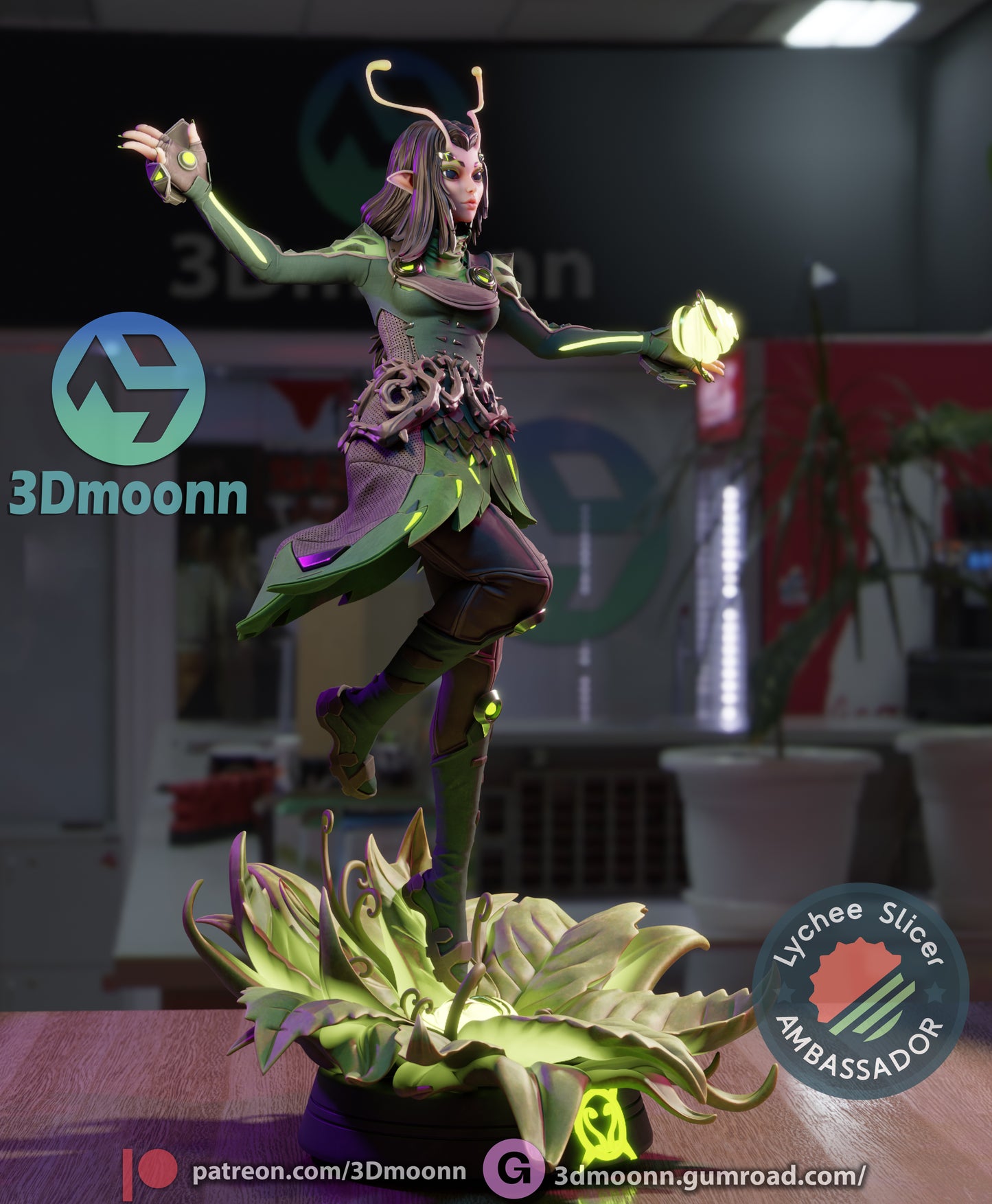 Mantis Statue