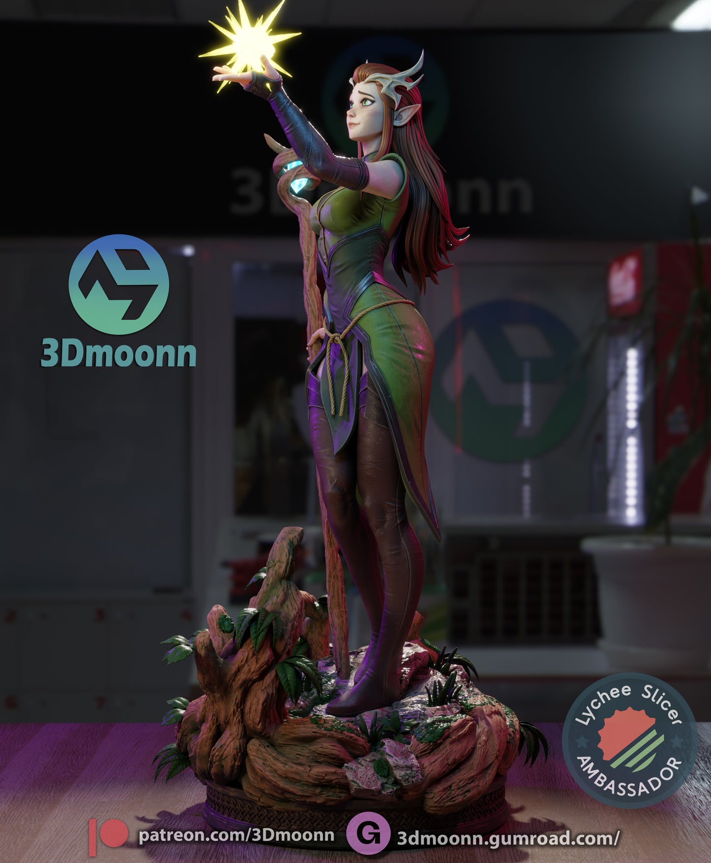 Keyleth Statue
