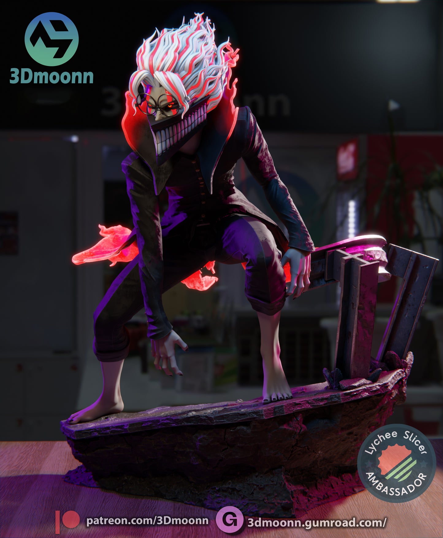 Okarun Statue