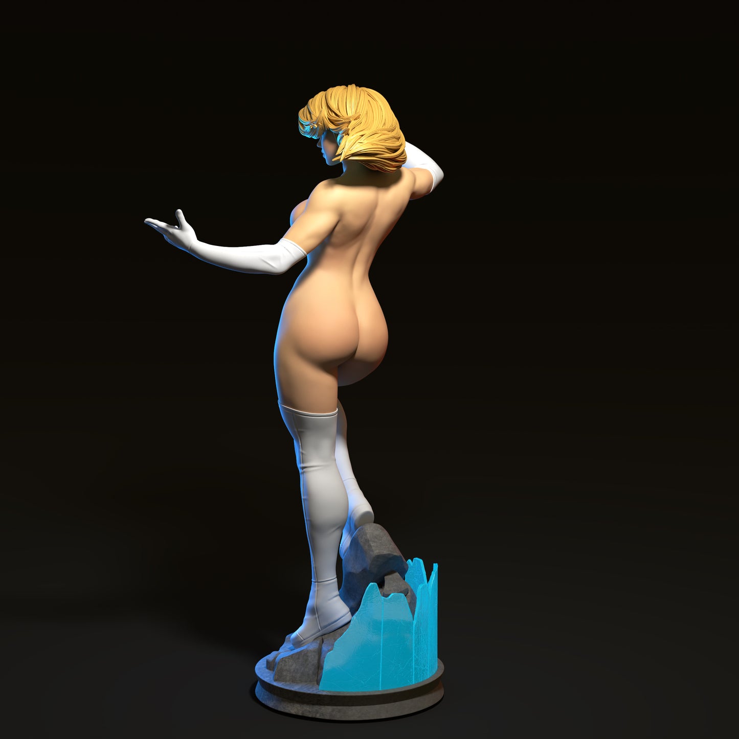 Sue Storm Statue 3D-Printed Kit
