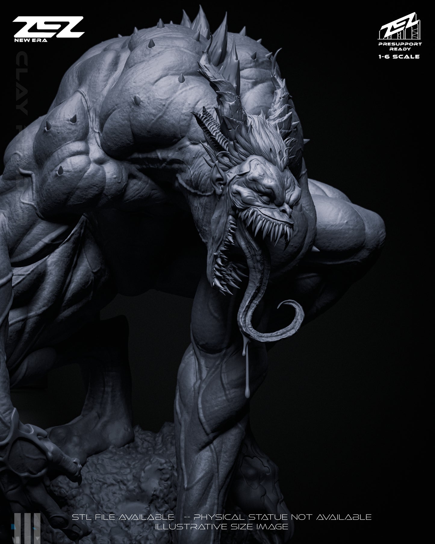 Joker Absolute Statue 3D-Printed Kit