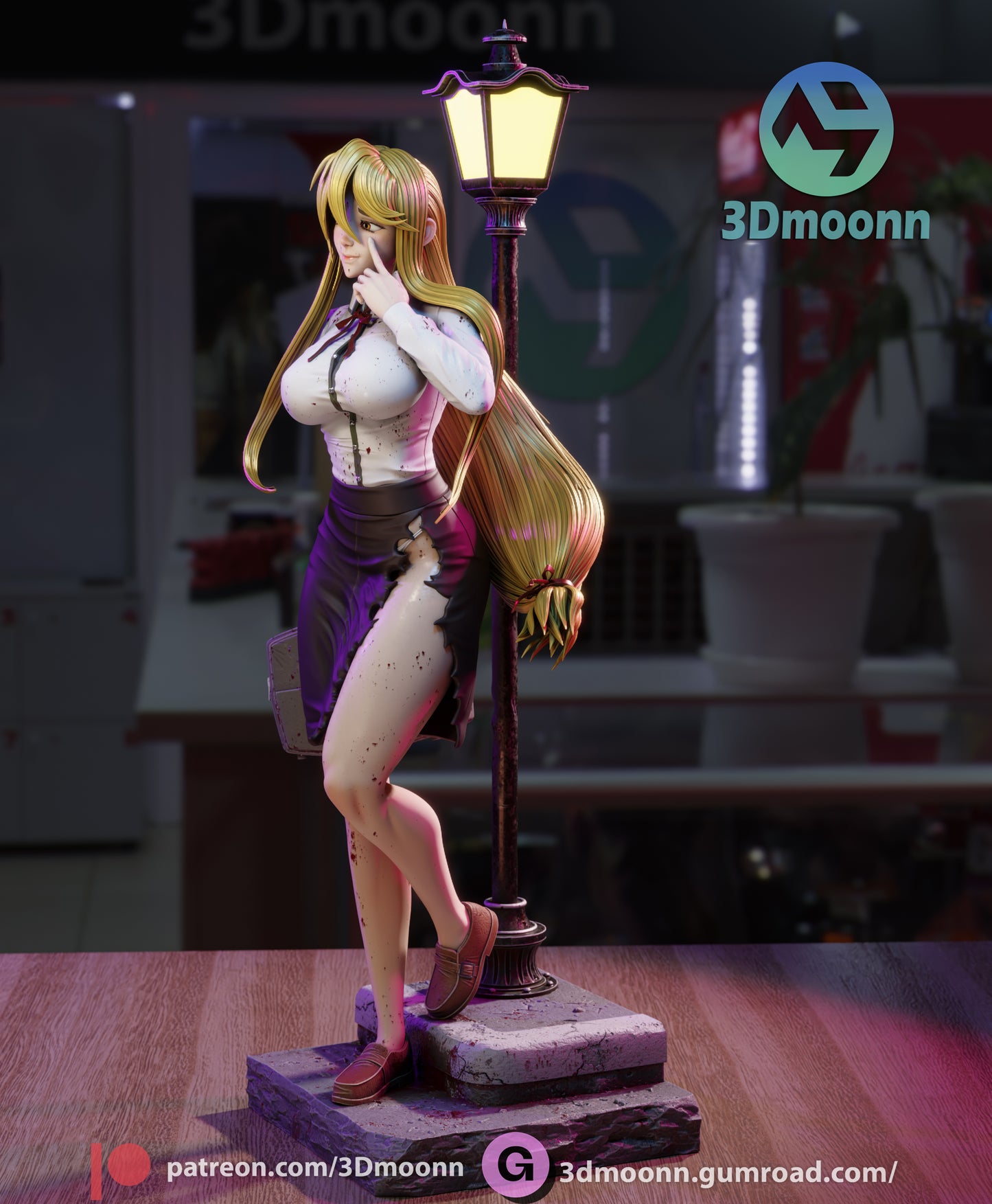Shizuka Marikawa Statue