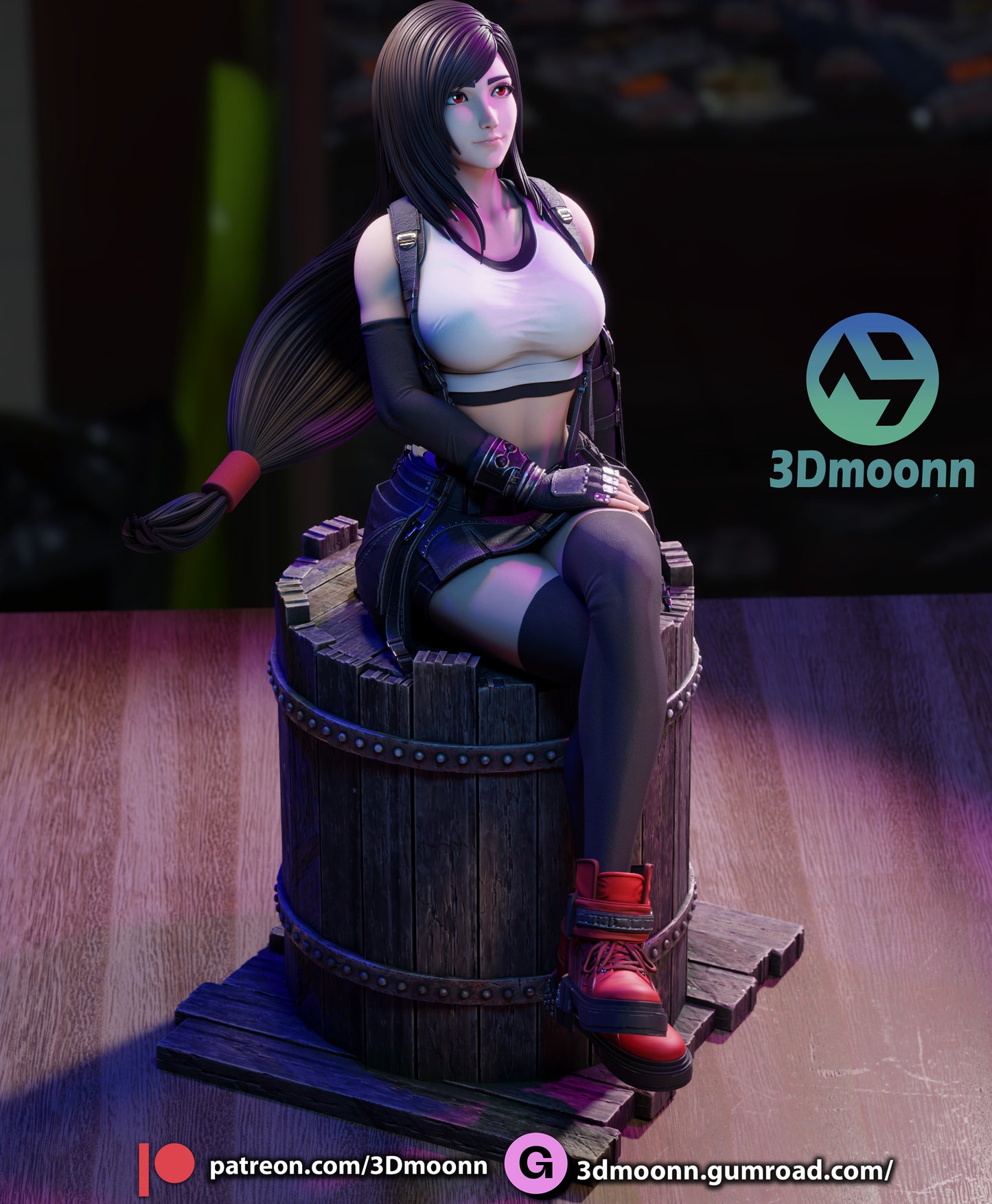 Tifa Statue