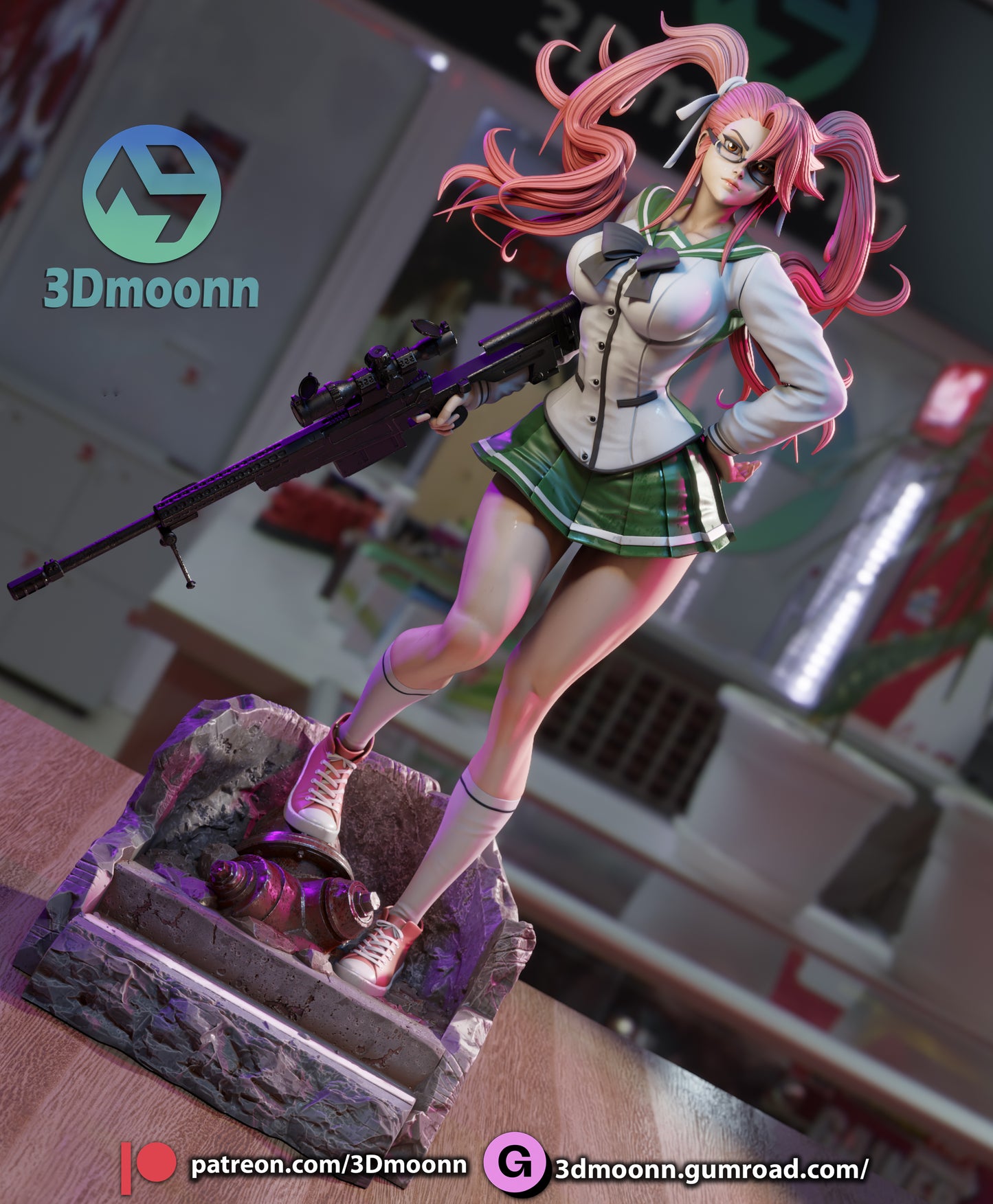 Saya Takagi Statue