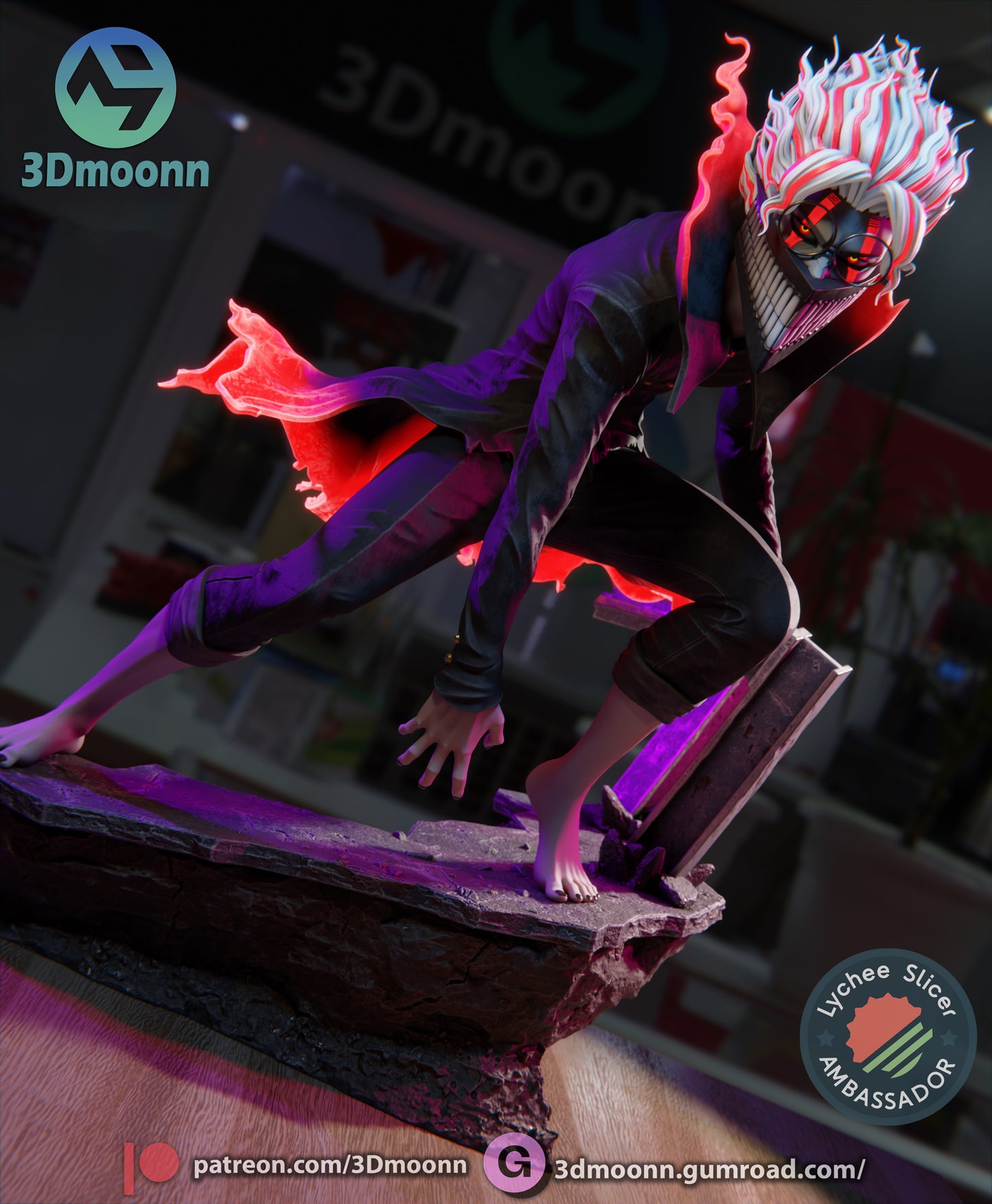 Okarun Statue