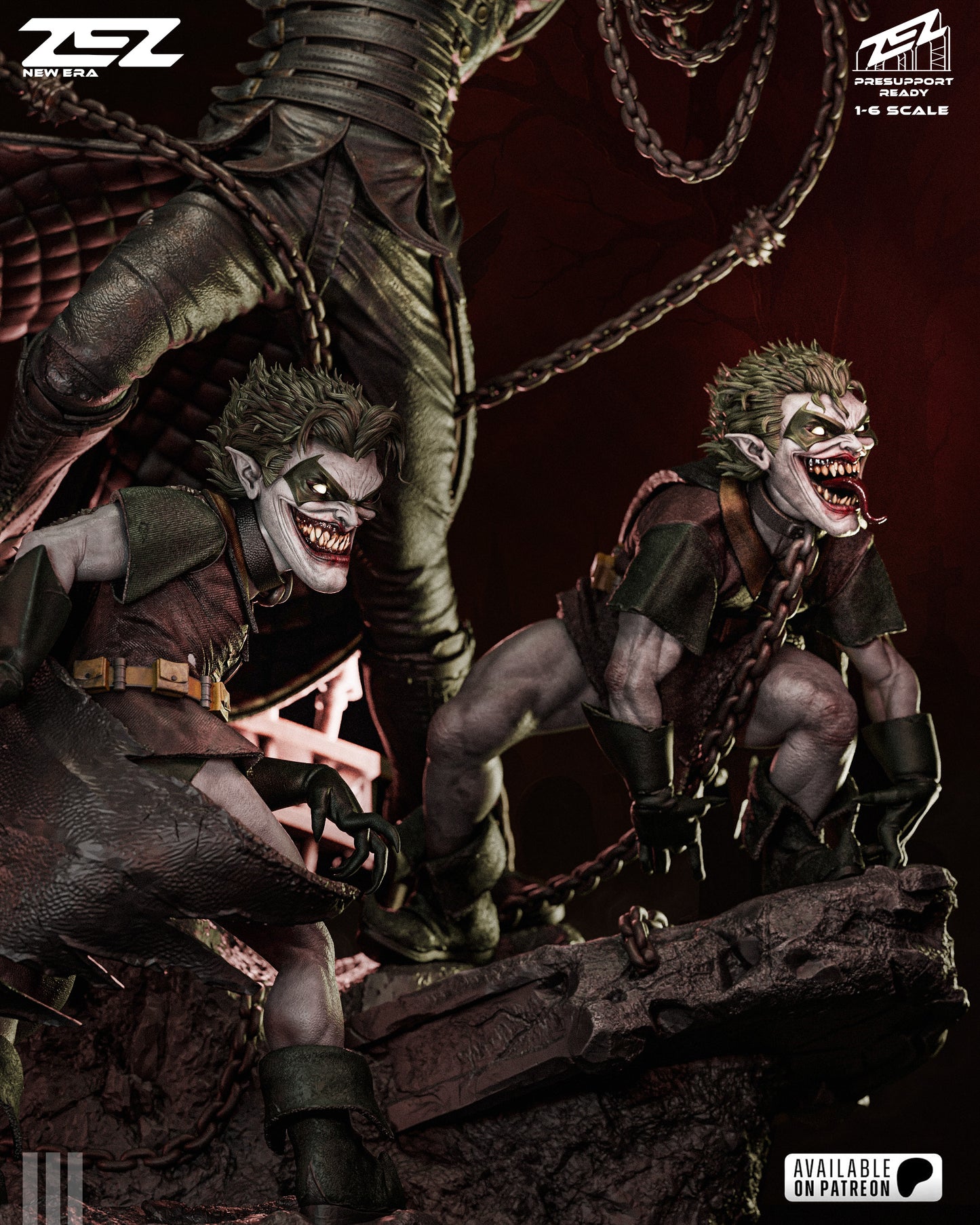 Batman Who Laughs Statue