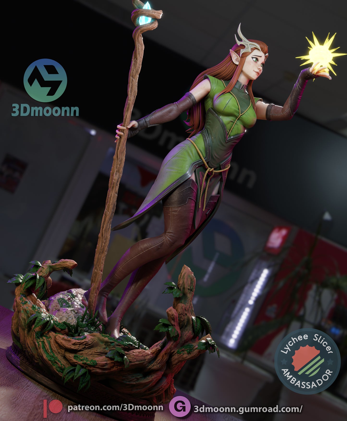 Keyleth Statue