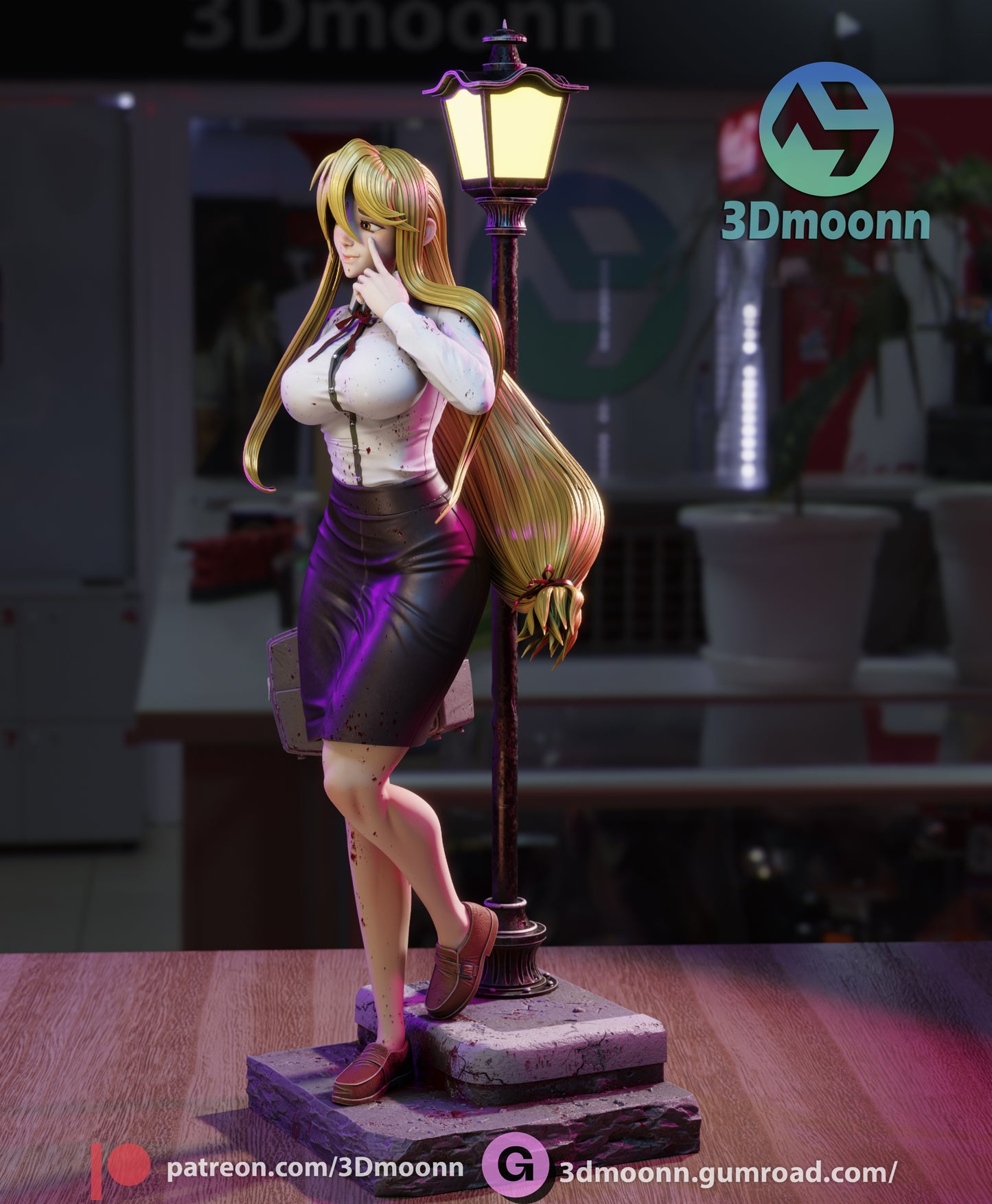 Shizuka Marikawa Statue