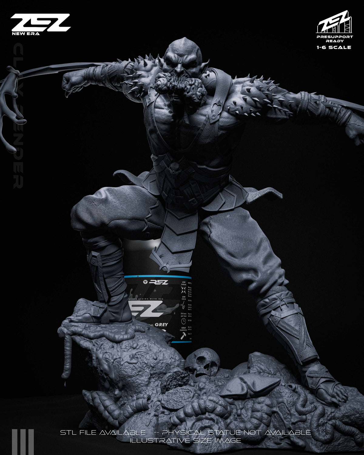 Baraka Statue 3D-Printed Kit