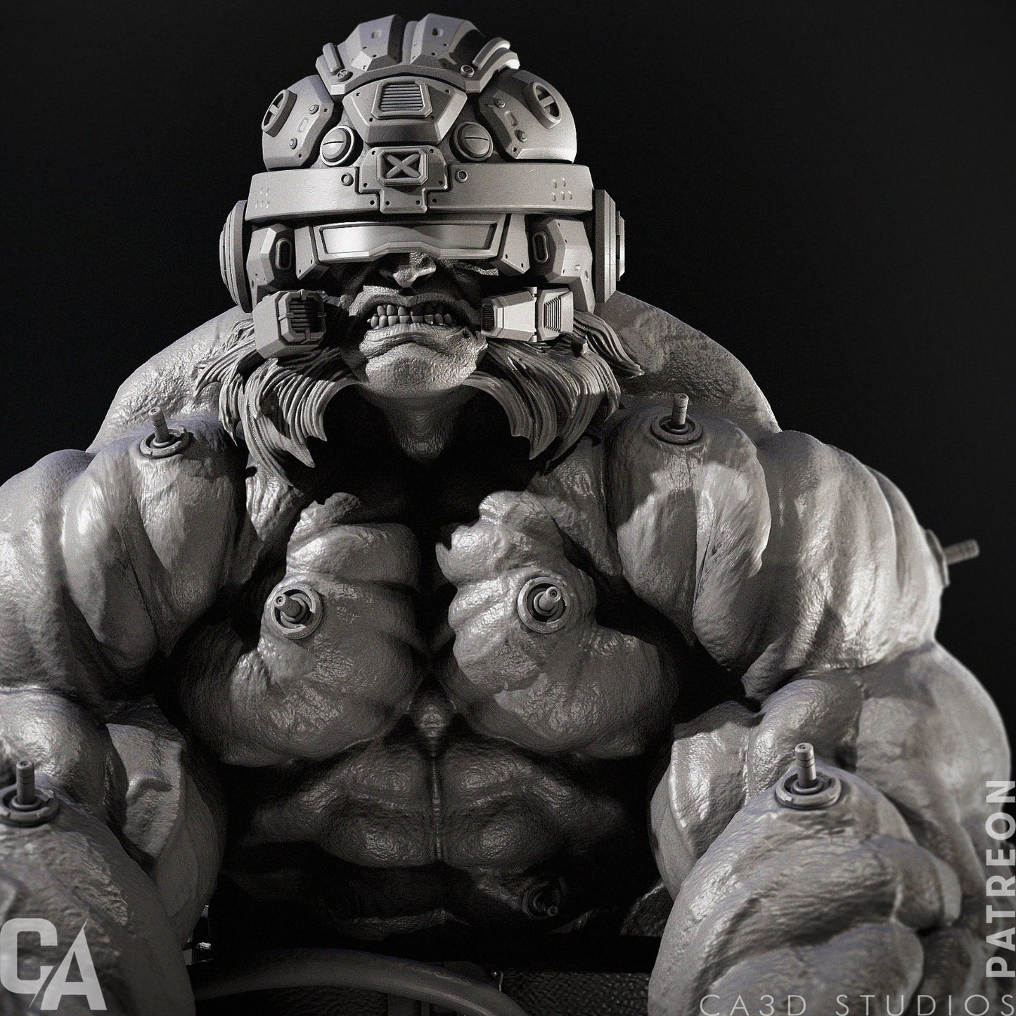 Wolverine (Weapon X) Statue