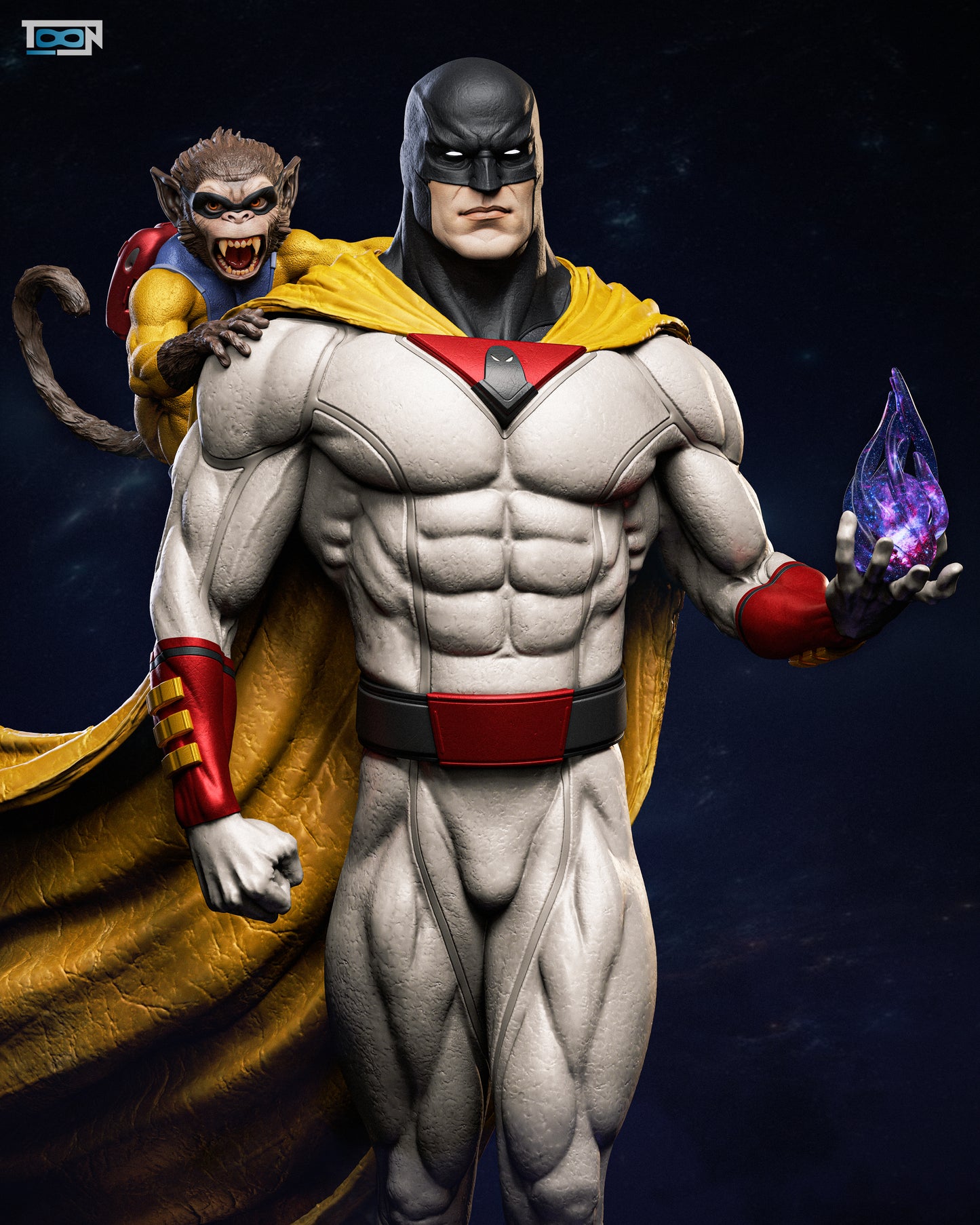 Space Ghost Statue