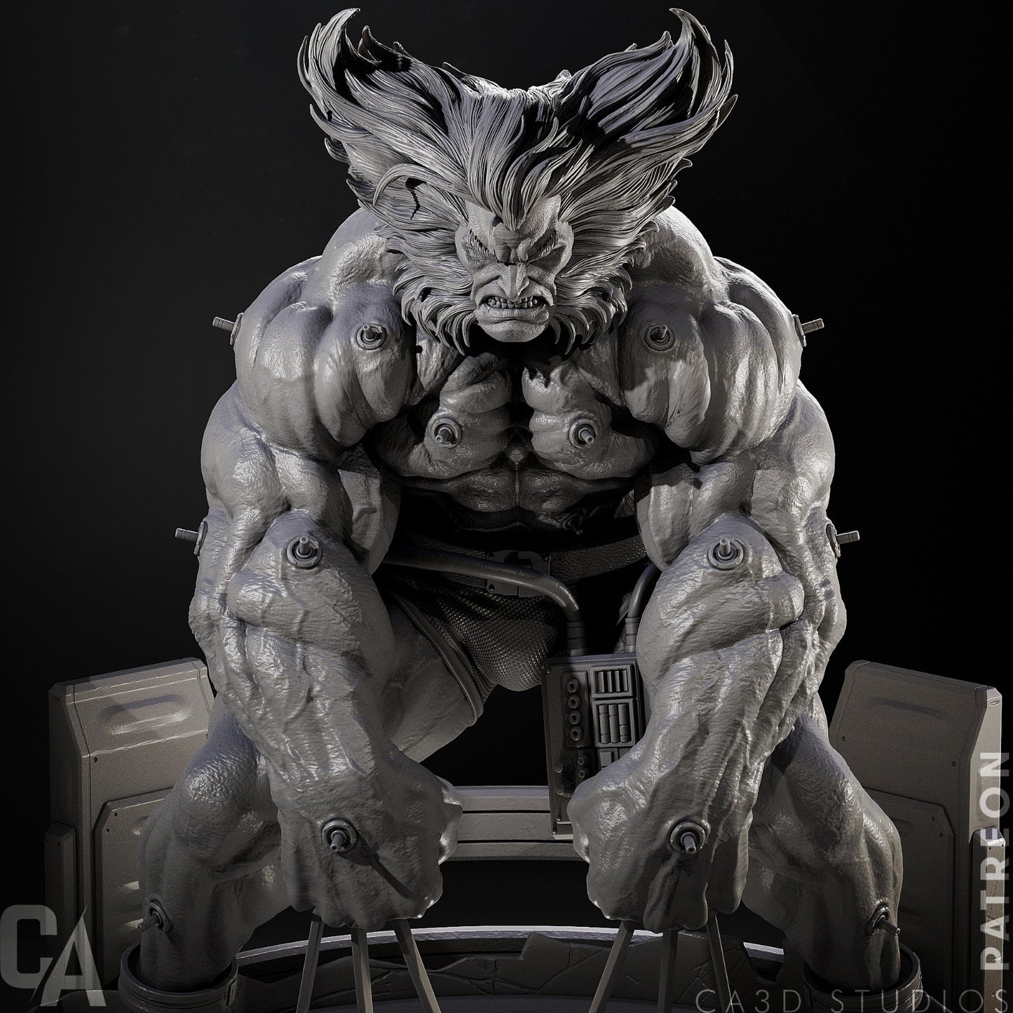 Wolverine (Weapon X) Statue
