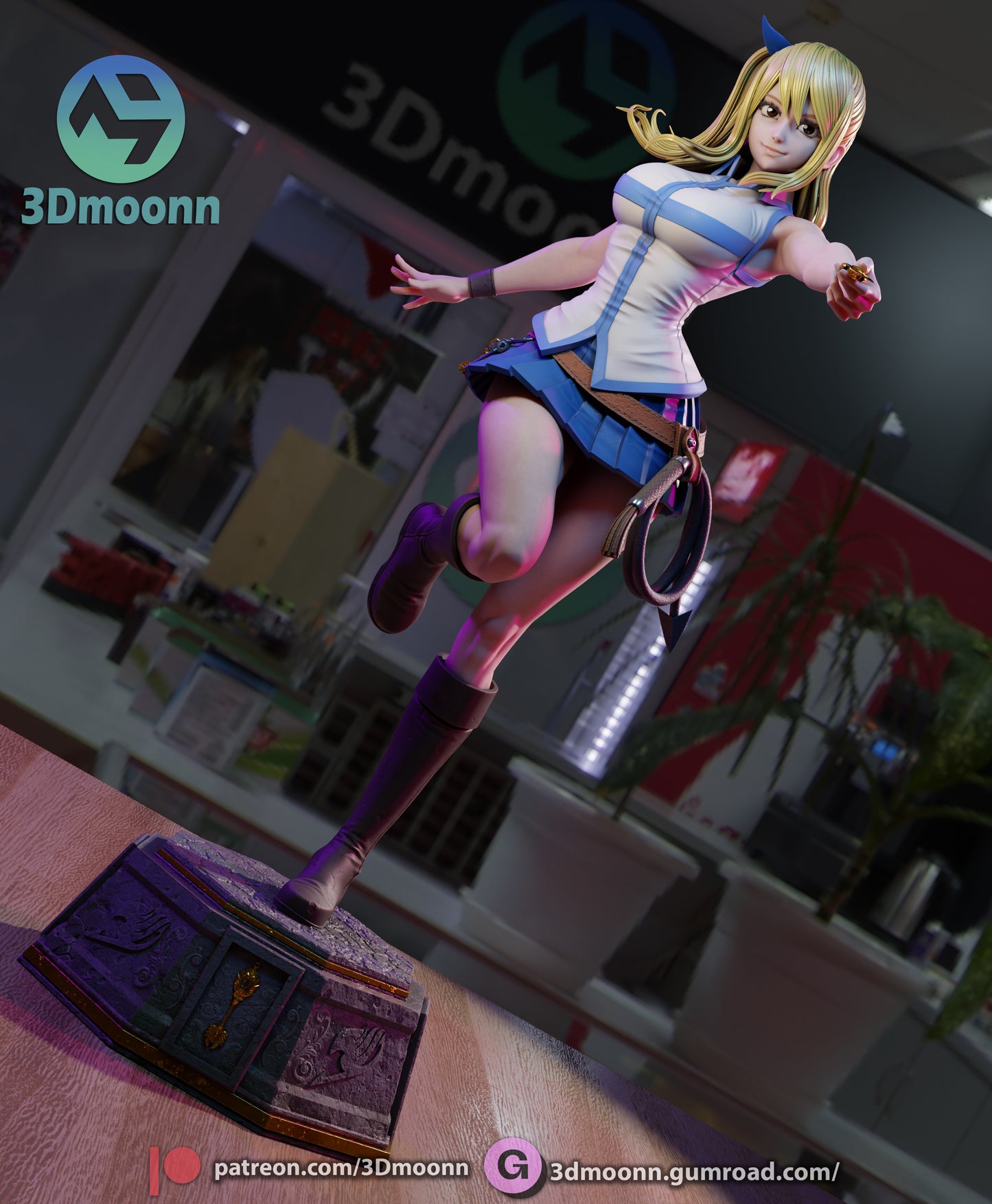 Lucy - Fairy Tail Statue
