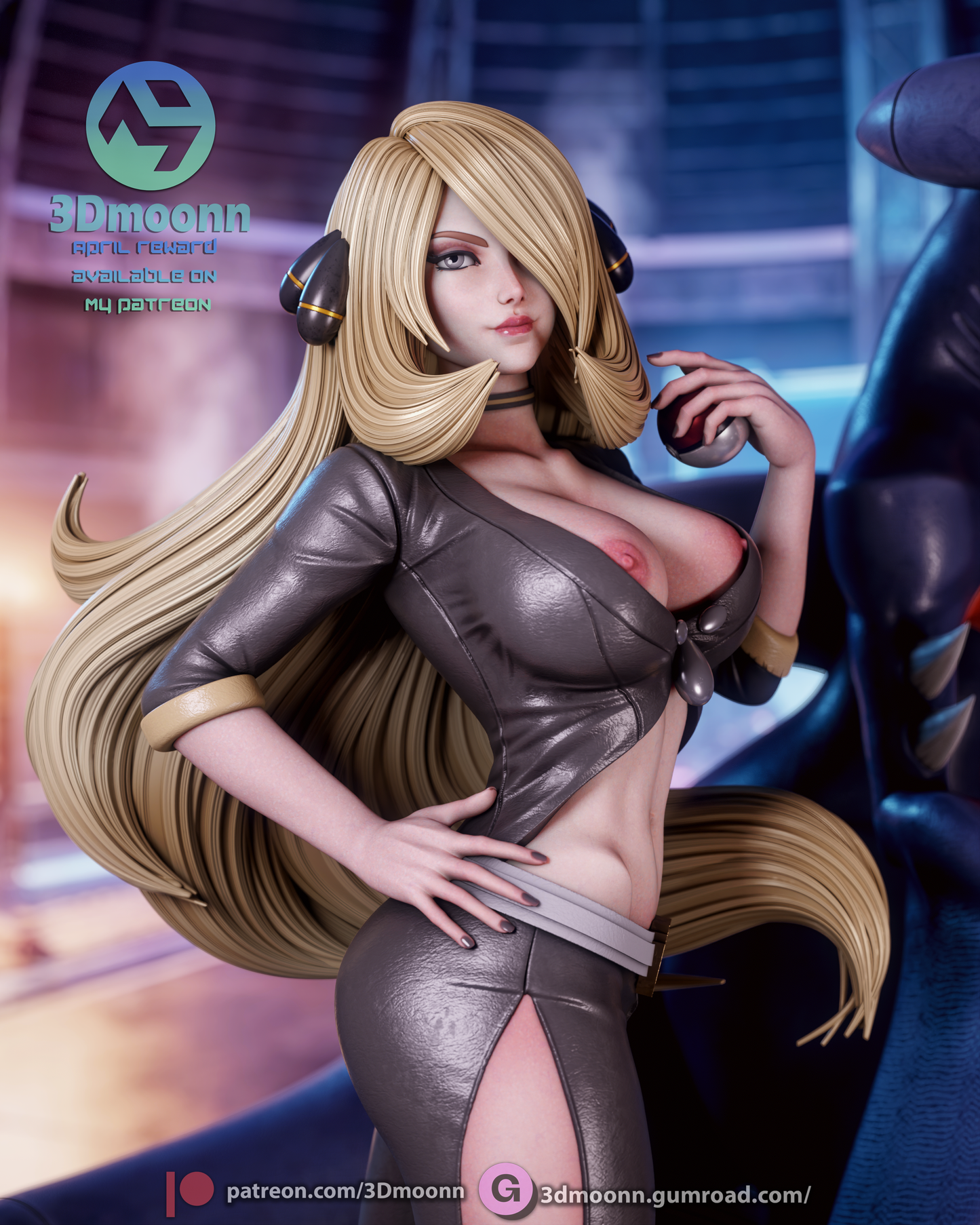 Cynthia Statue 3D-Printed Kit