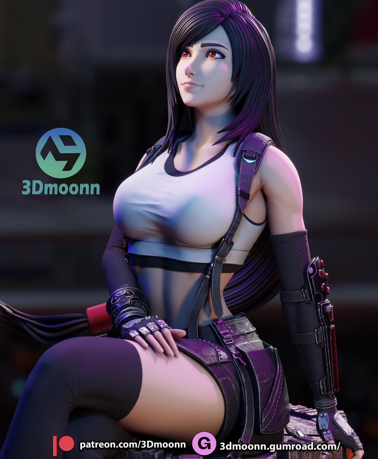 Tifa Statue