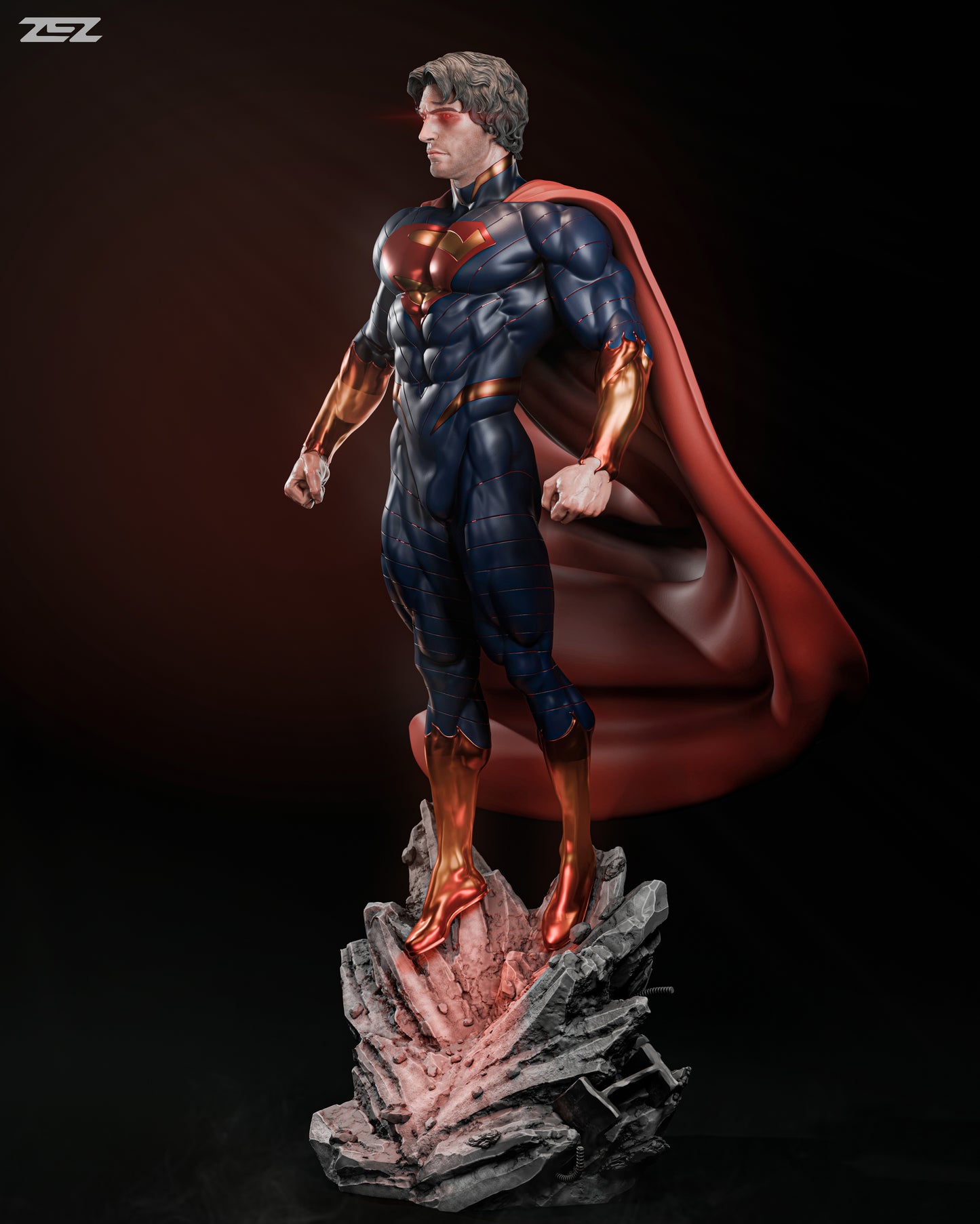 Absolute Superman Statue