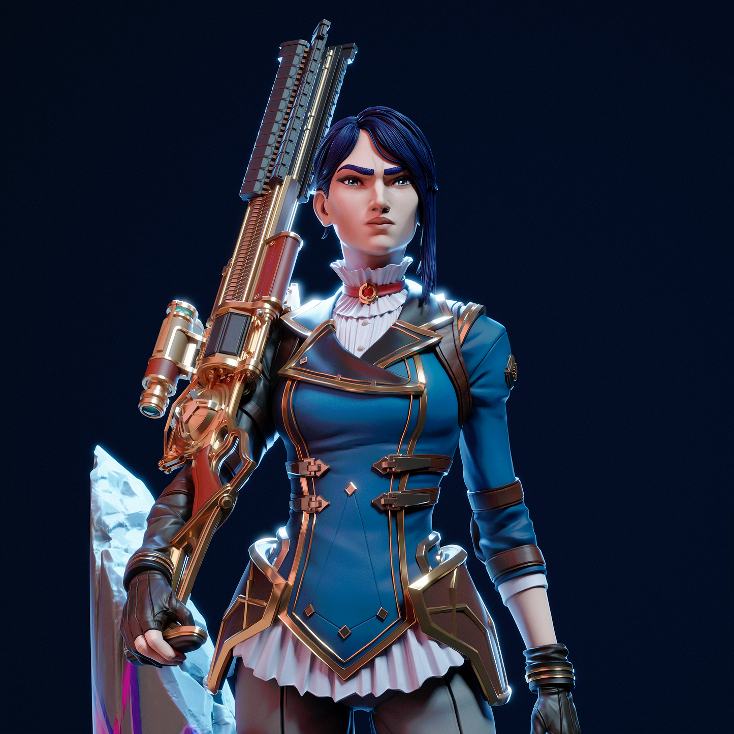 Caithlyn (LOL) Statue