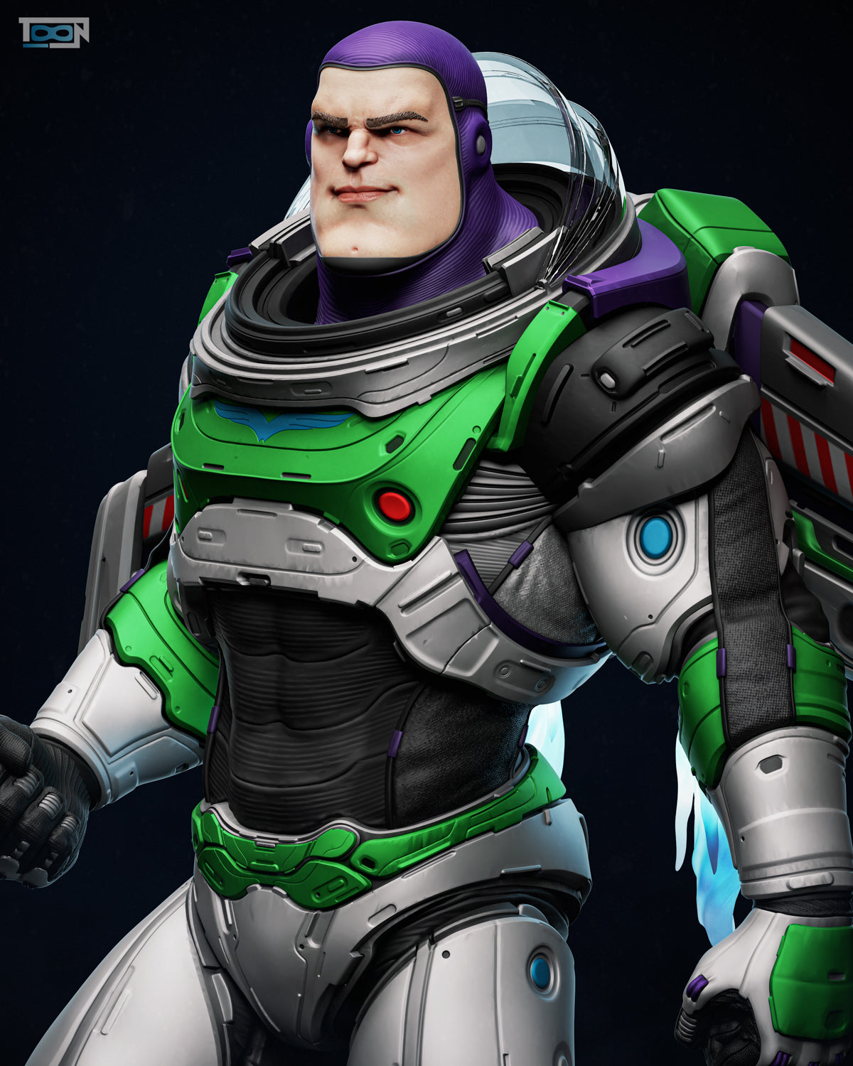 Buzz Lightyear Statue