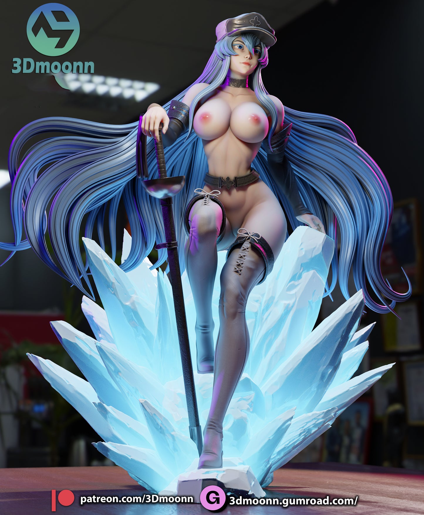 Esdeath Statue
