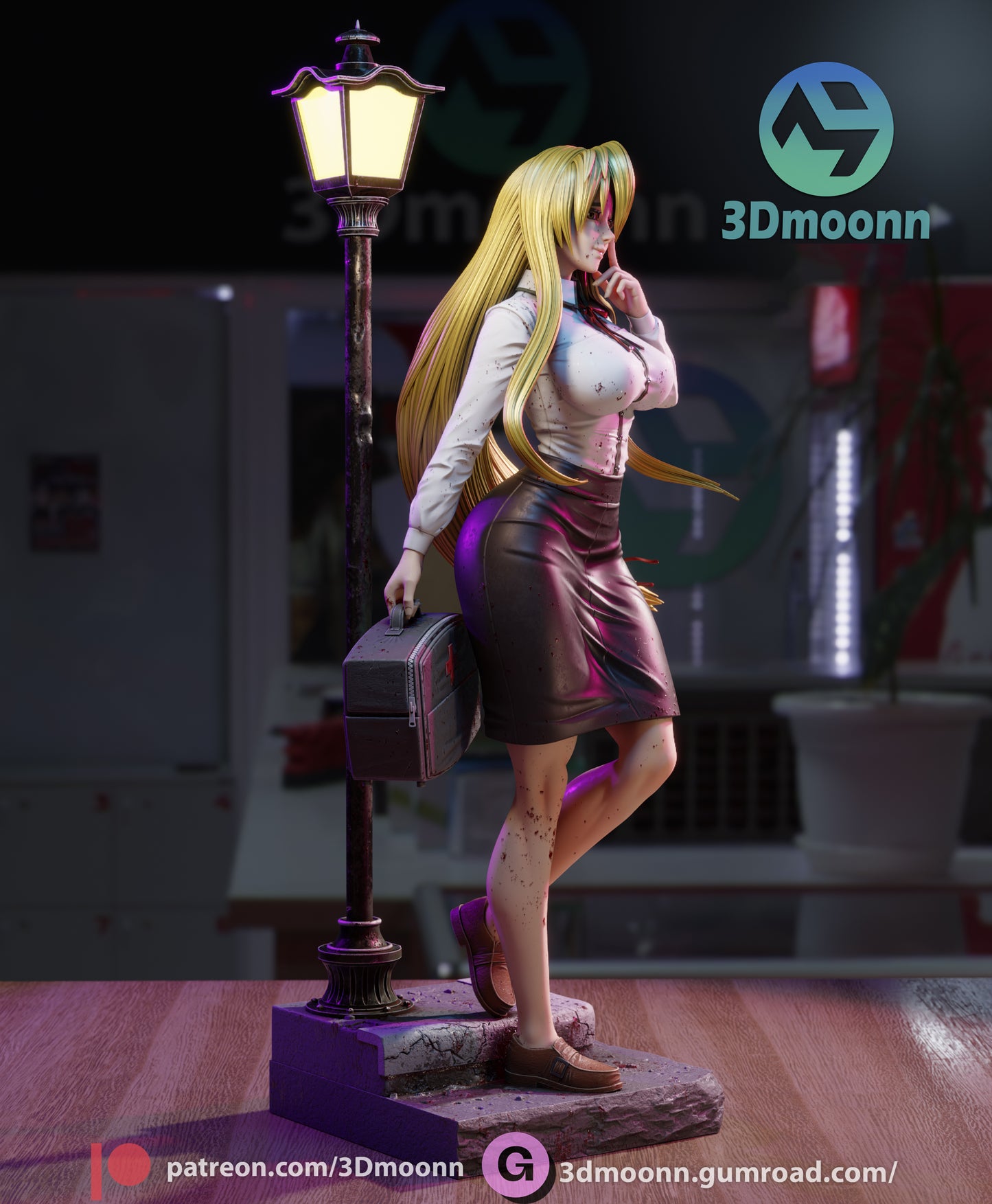 Shizuka Marikawa Statue