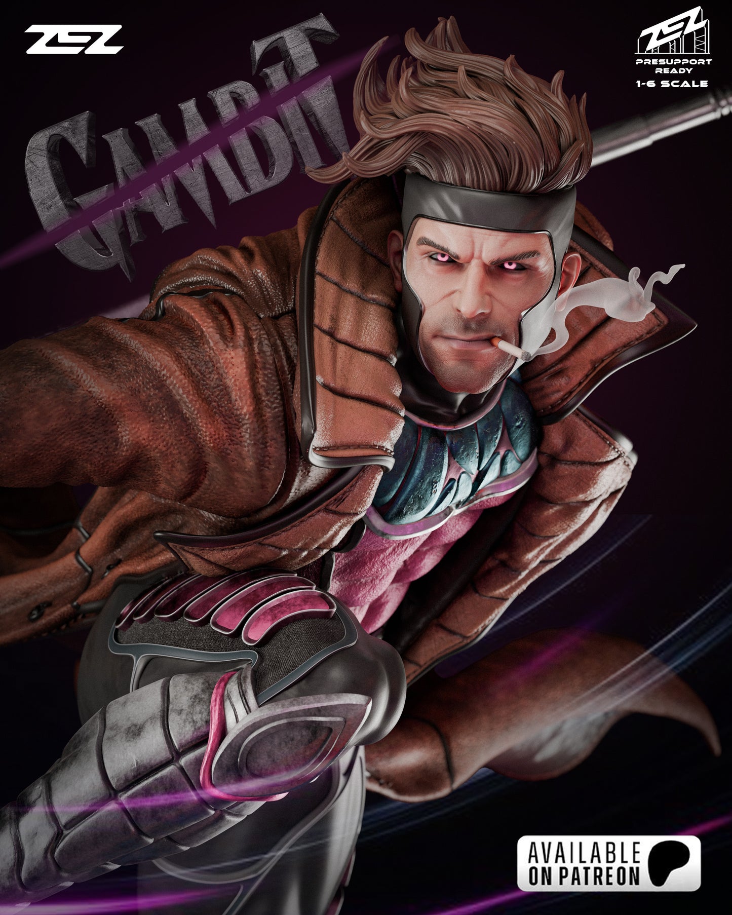 Gambit Statue