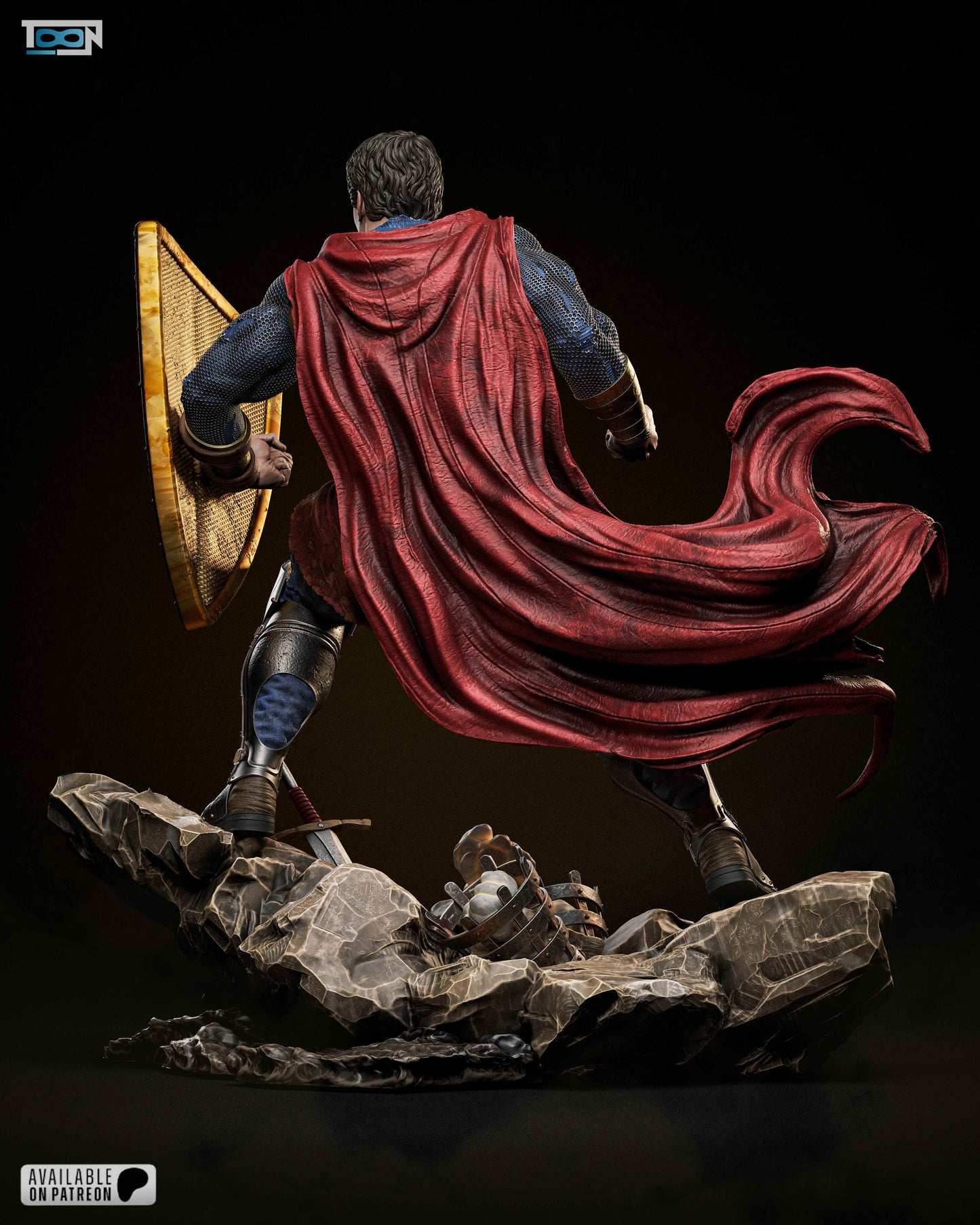 Erick Statue 3D-Printed Kit