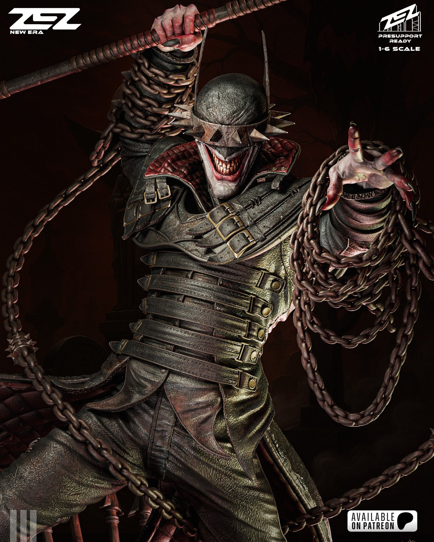 Batman Who Laughs Statue