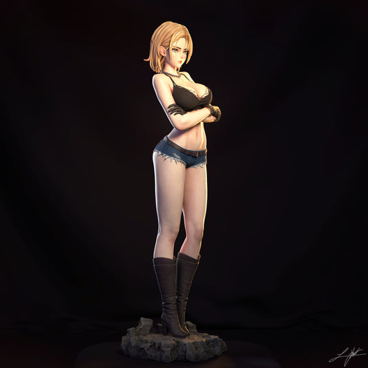 Android 18 Statue