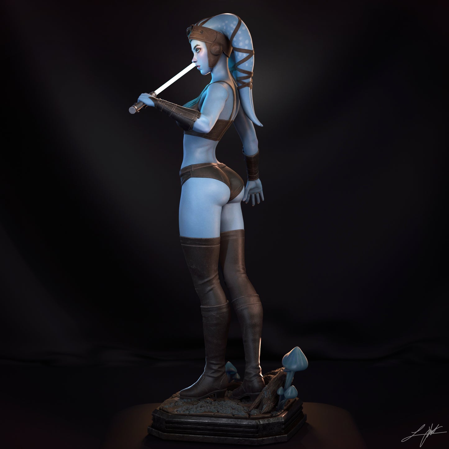 Aalya Secura Statue