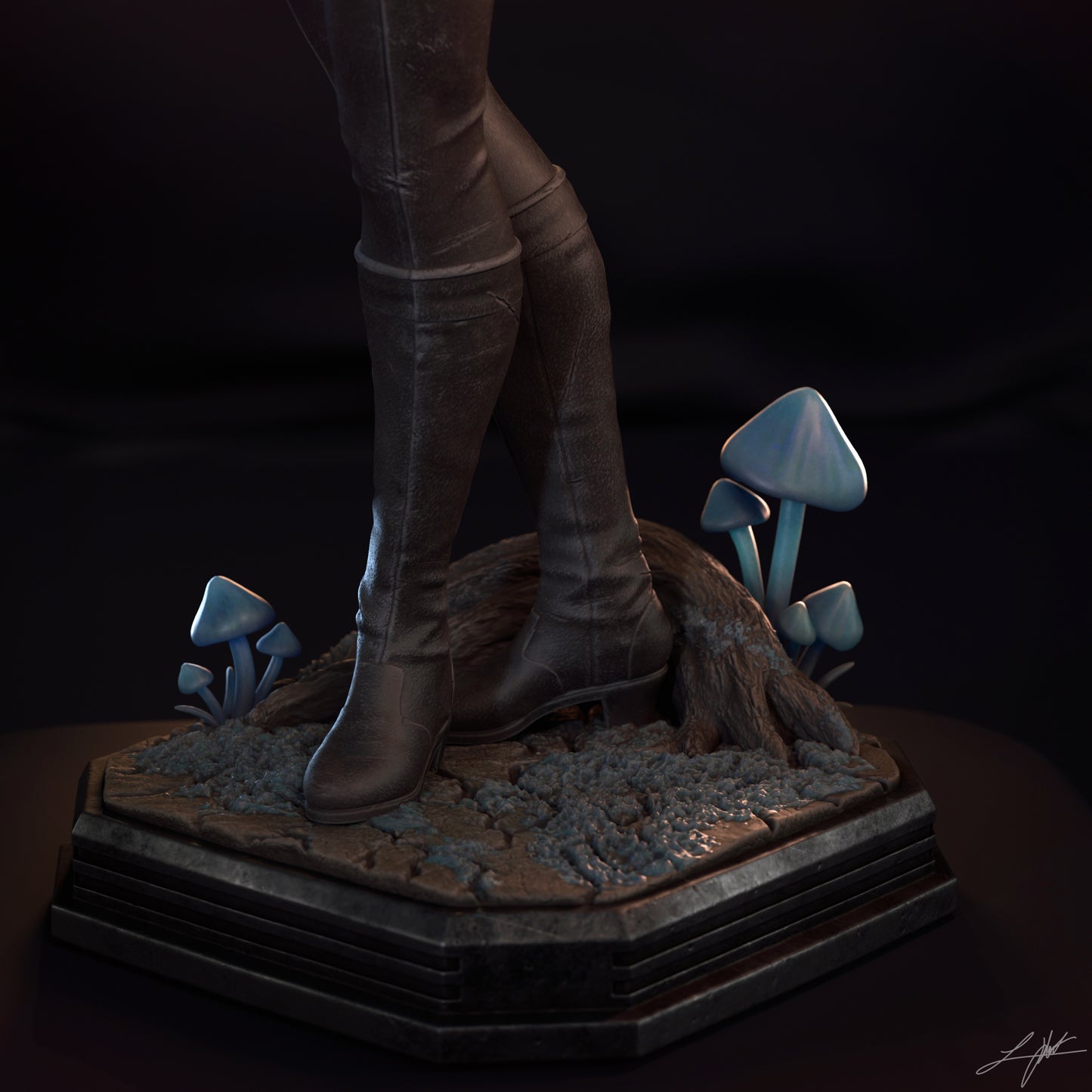 Aalya Secura Statue