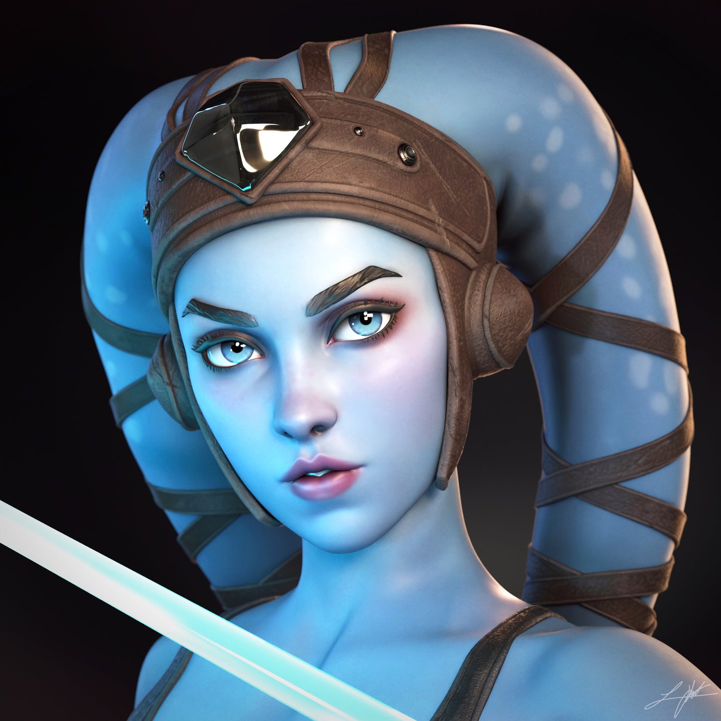 Aalya Secura Statue