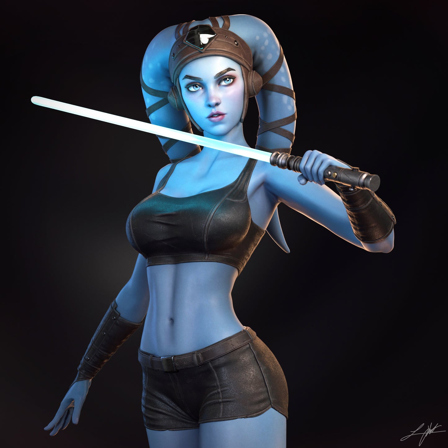 Aalya Secura Statue