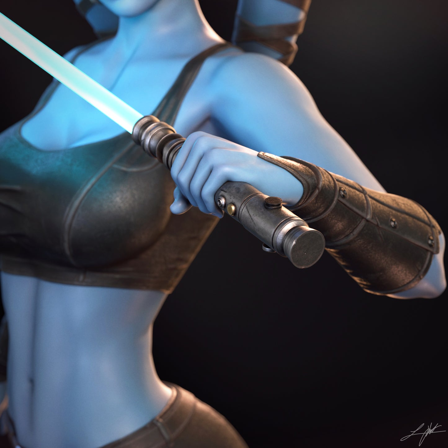 Aalya Secura Statue
