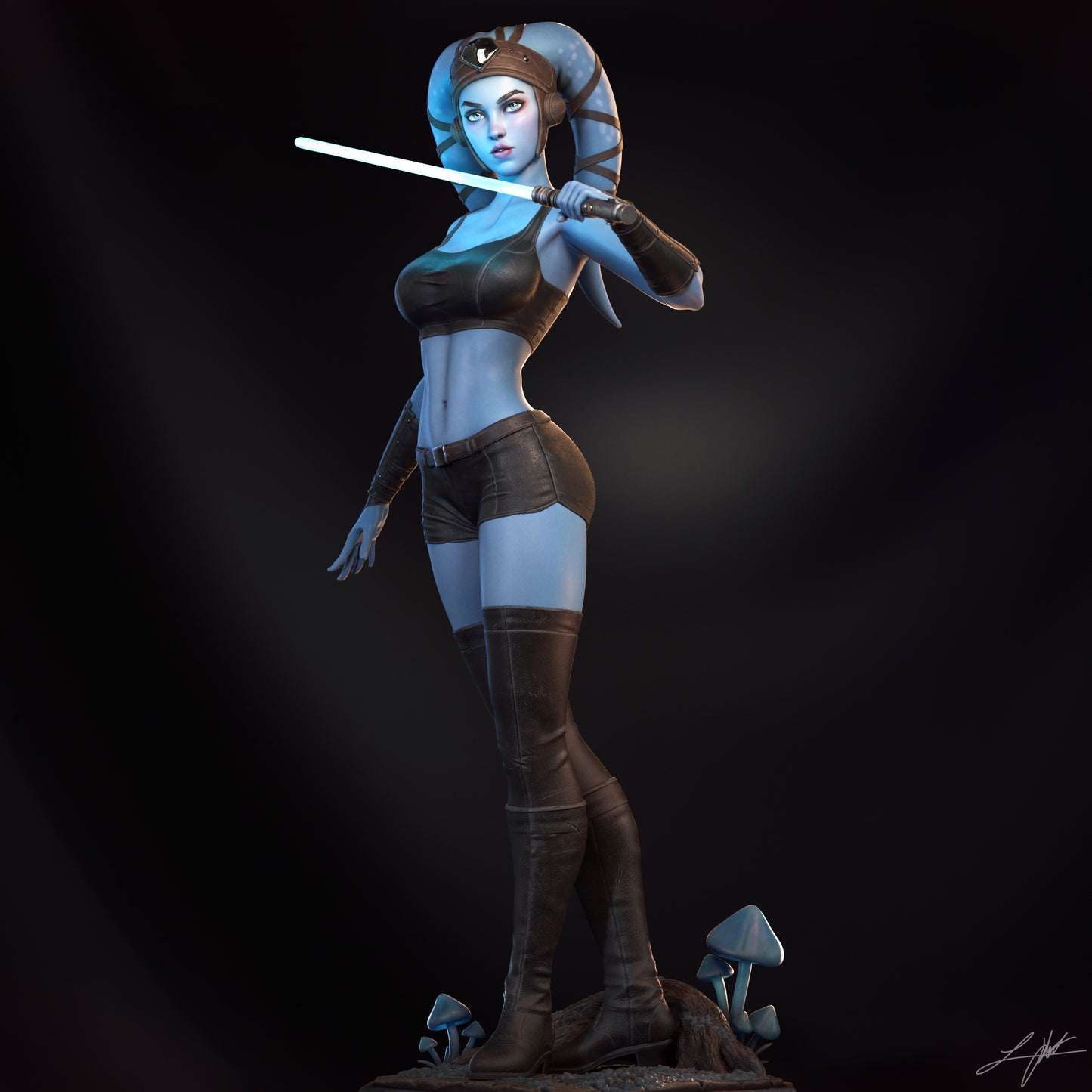 Aalya Secura Statue