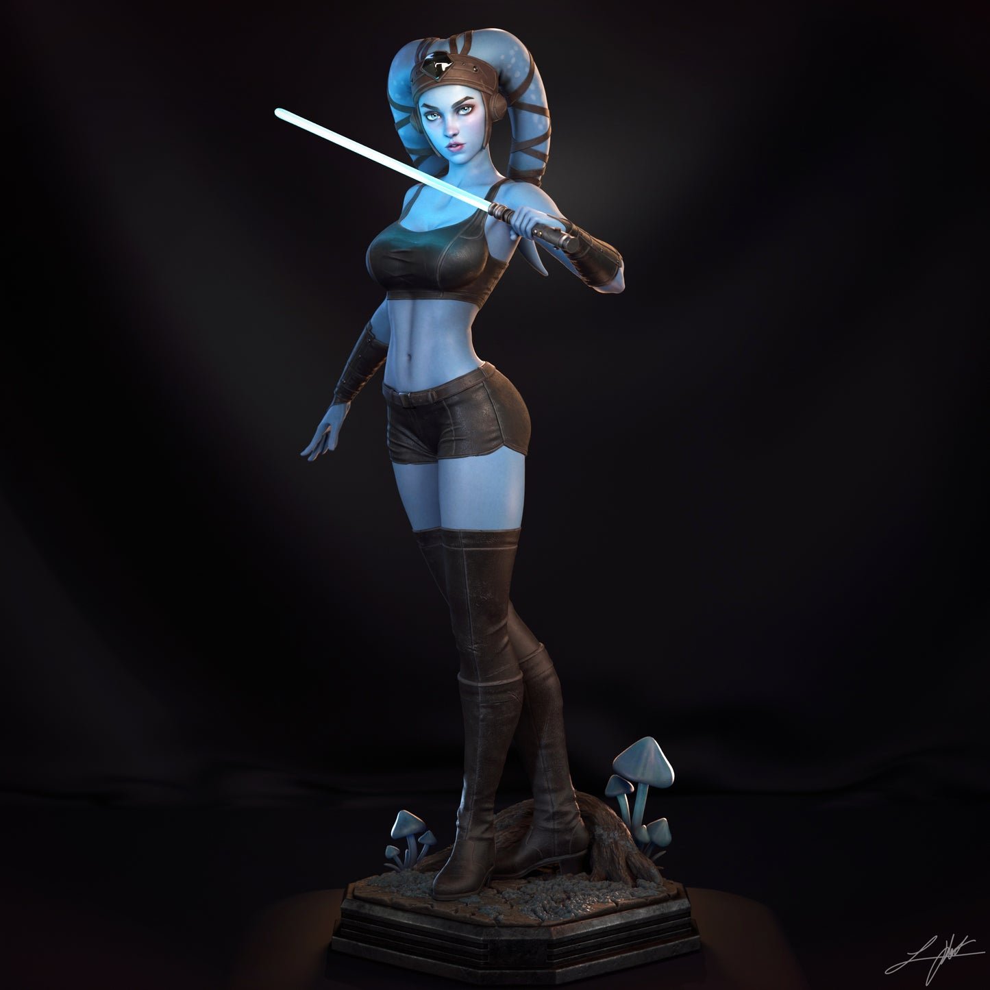 Aalya Secura Statue