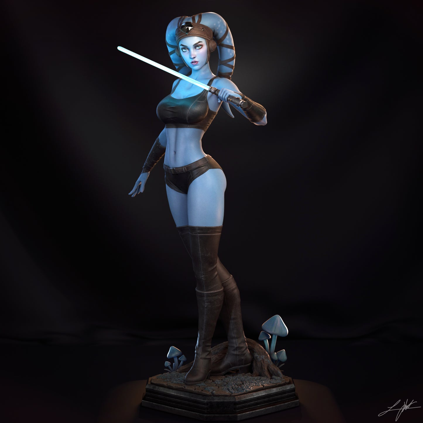 Aalya Secura Statue