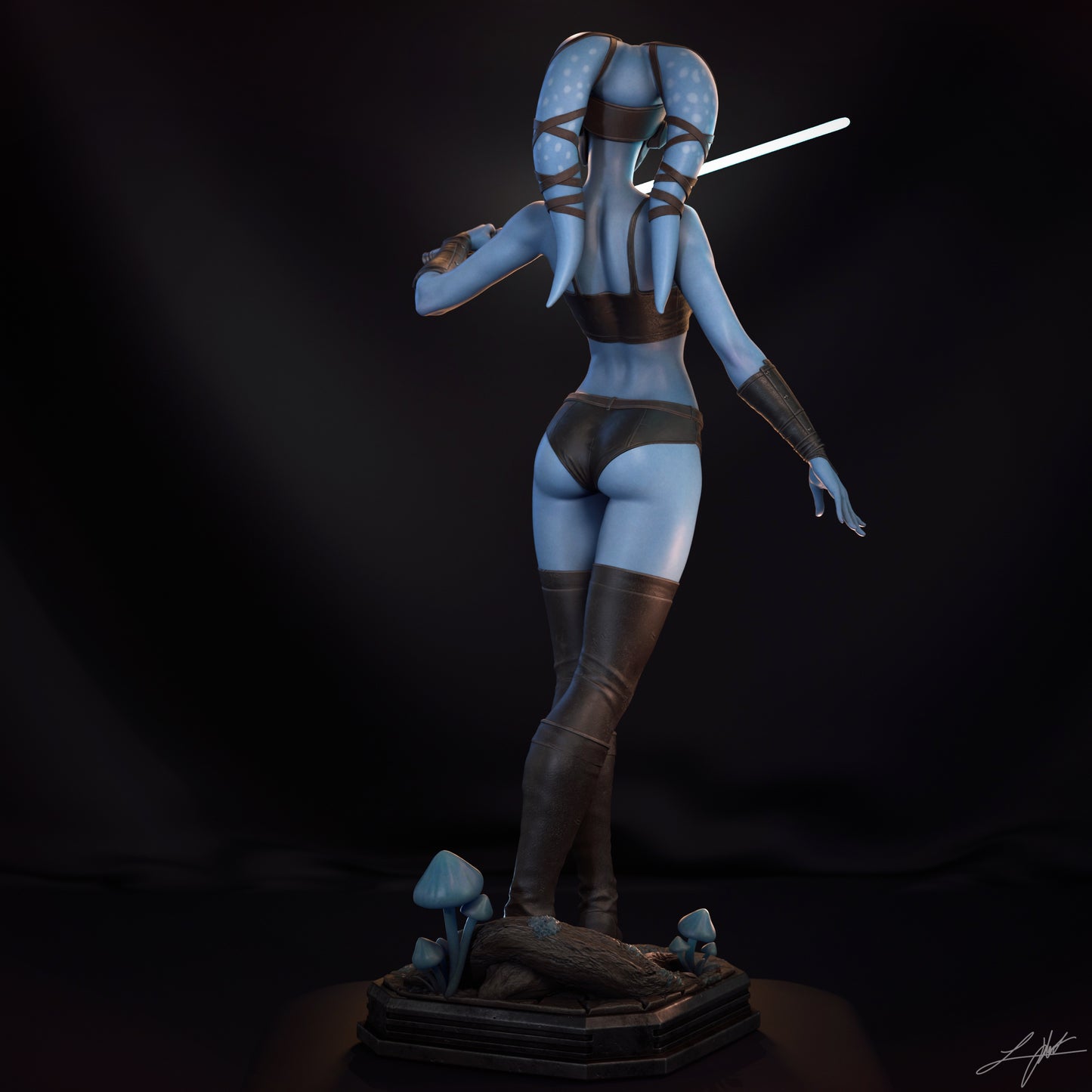 Aalya Secura Statue