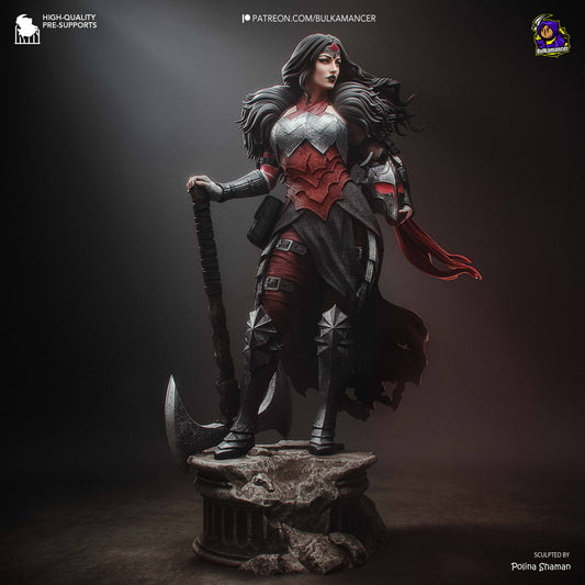 Absolute Wonder Woman Statue 3D-Printed Kit