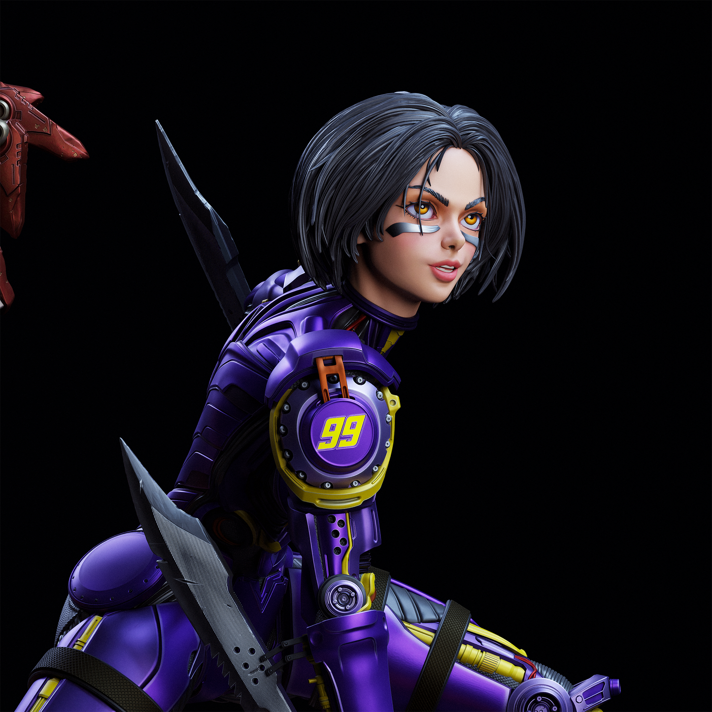 Alita Statue