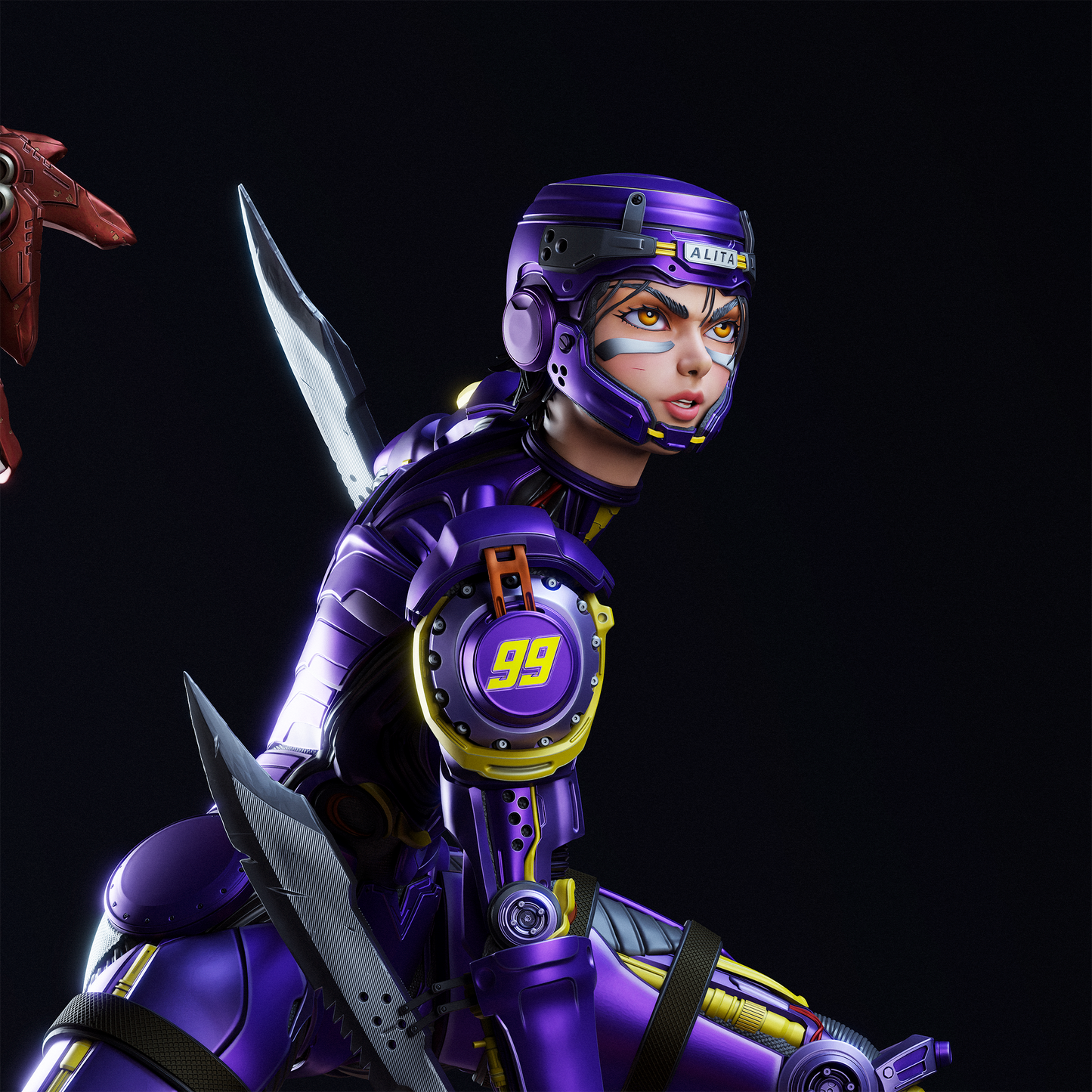 Alita Statue