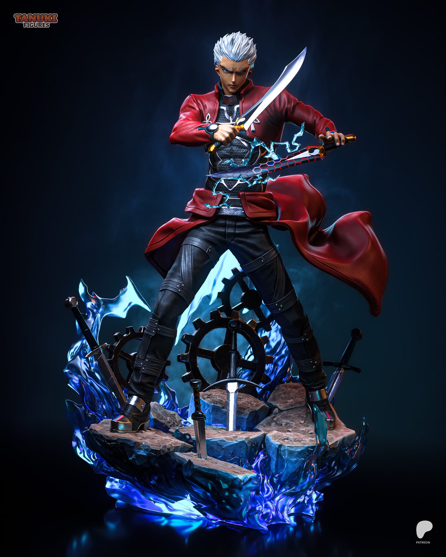Archer Fate Stay Night Statue 3D-Printed Kit